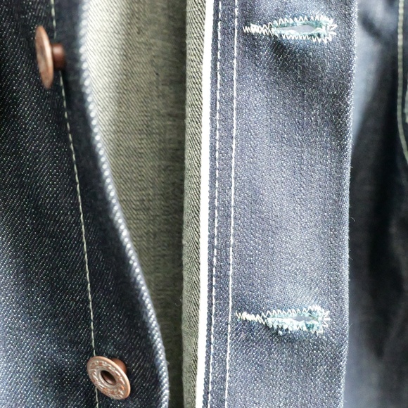 Japanese Selvedge | Chore Coat | Nama Denim | Size Medium Denim Jacket - Picture 5 of 10